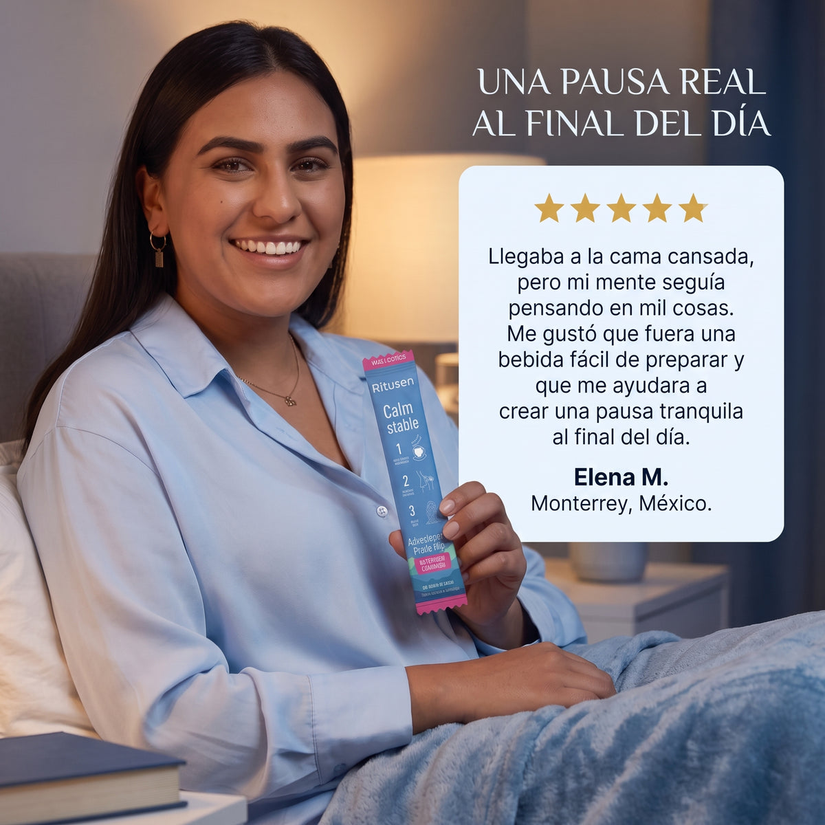 Ritusen Living: Magnesio Ritual Nocturno, Tu rutina de calma antes de dormir